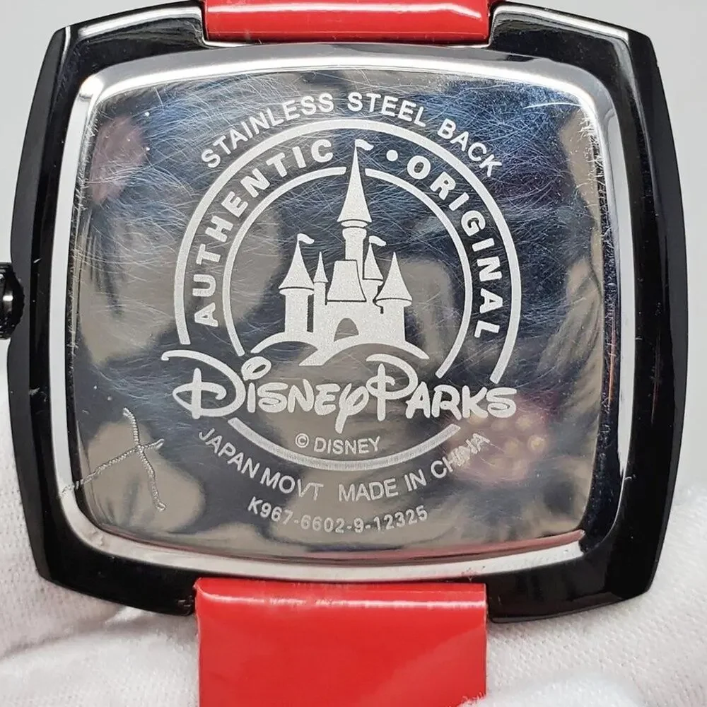 Disney Parks Disneyland DLR Disney Ladies Red Fashion Watch